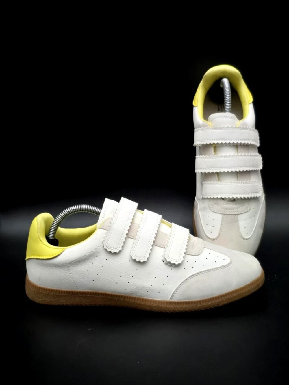 Project Cloud Ysabelle Ivory Yellow Memory Foam Comfort Sneakers Women's Size 10